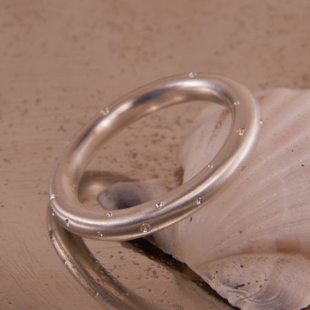 Silberring Stella II